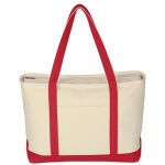 Large Starboard Cotton Canvas Tote Bag